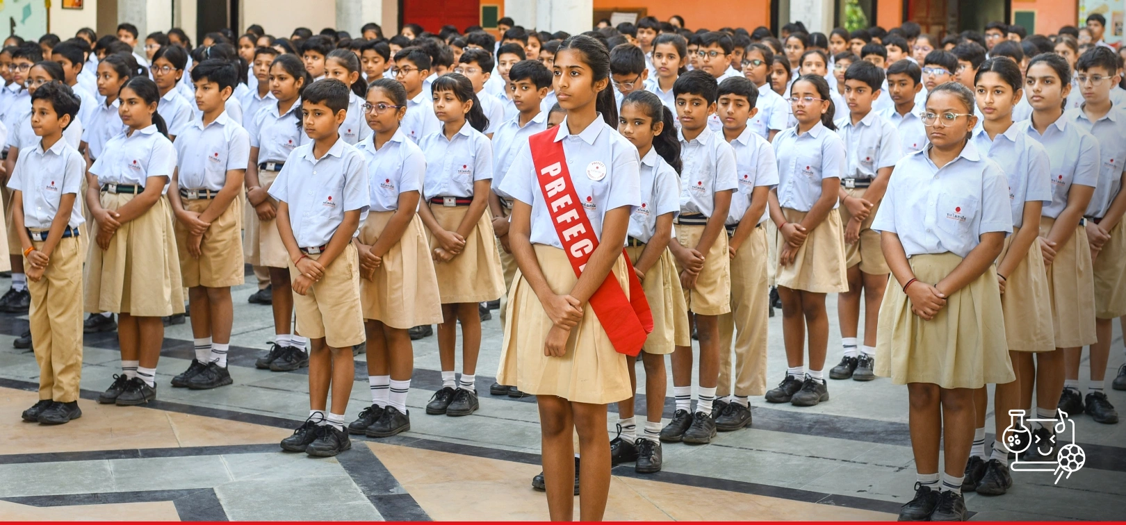 ICSE middle school student assembly