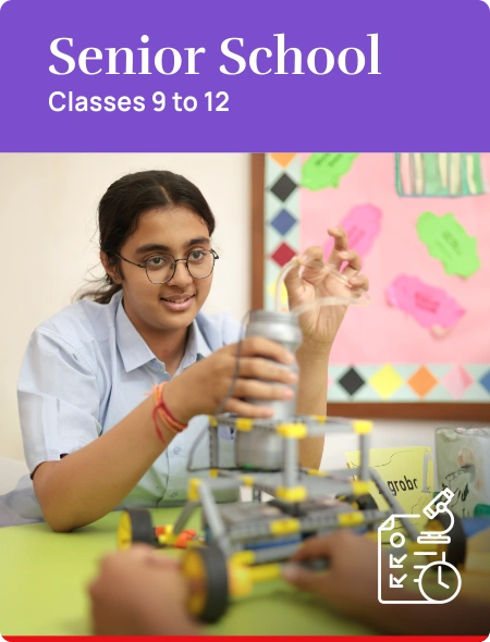 ISC senior school student practical learning