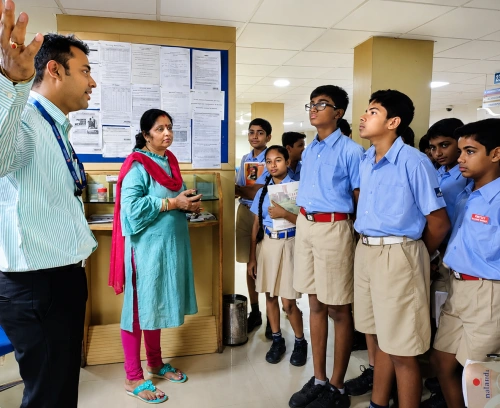 Nalanda school student guest talk